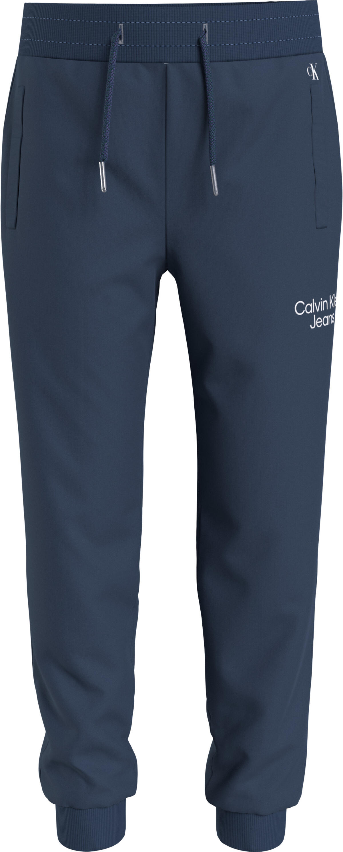 Calvin Klein CKJ STACK LOGO SWEAT Erkek Mavi Eşofman Altı