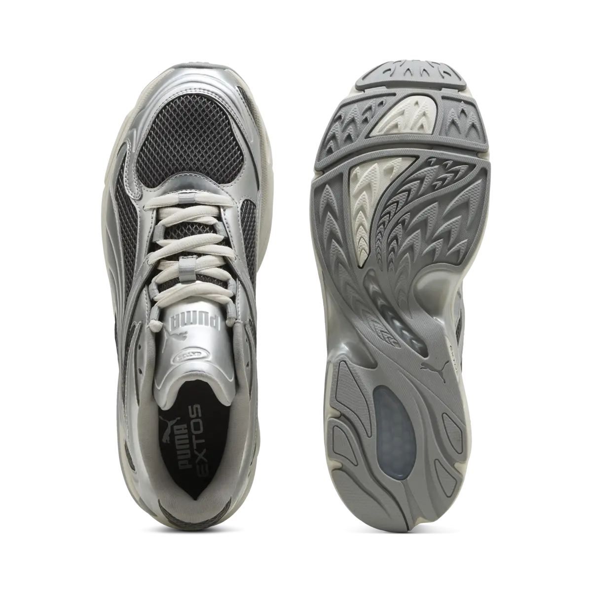 Puma Extos Gri Unisex Spor Ayakkabı
