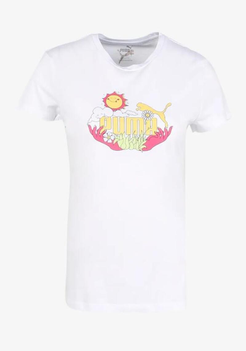 Puma Women s TEE Beyaz Kadın T-shirt