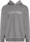 Calvin Klein L/S HOODIE Erkek Gri Hoodie