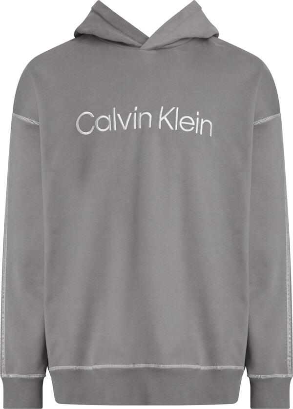 Calvin Klein L/S HOODIE Erkek Gri Hoodie