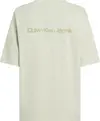 Calvin Klein A- SS REL LIQUID CK, NF1 Siyah Kadın T-Shirt & Polo