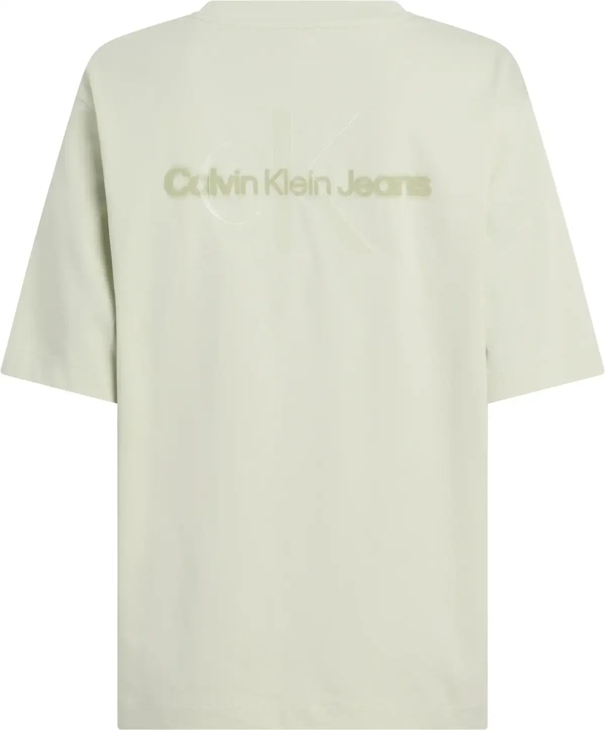 Calvin Klein A- SS REL LIQUID CK, NF1 Siyah Kadın T-Shirt & Polo