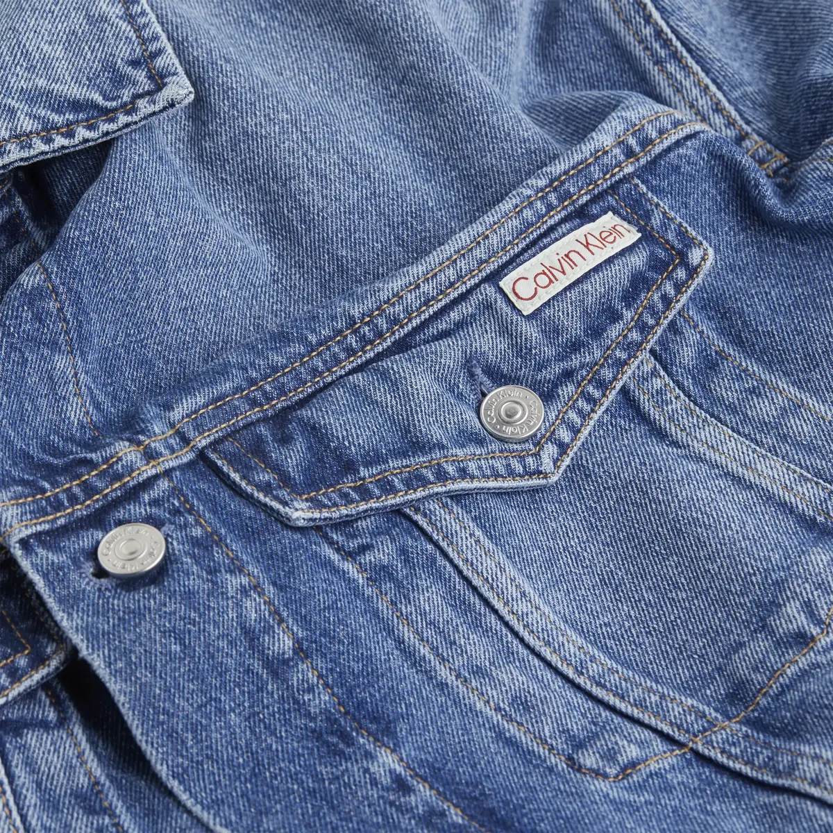Calvin Klein Denim Erkek Ceket & Fermuarlı Üst