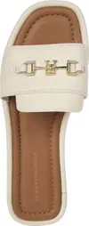 Tommy Hilfiger LEATHER HORSEBIT MUL, ACJ Krem Kadın Terlik