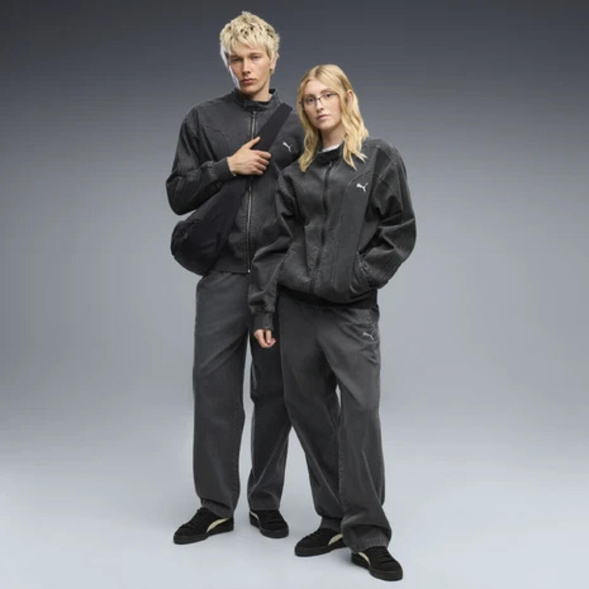 Puma FUTURE.PUMA.ARCHIVE T7 Relax Gri Unisex Ceket