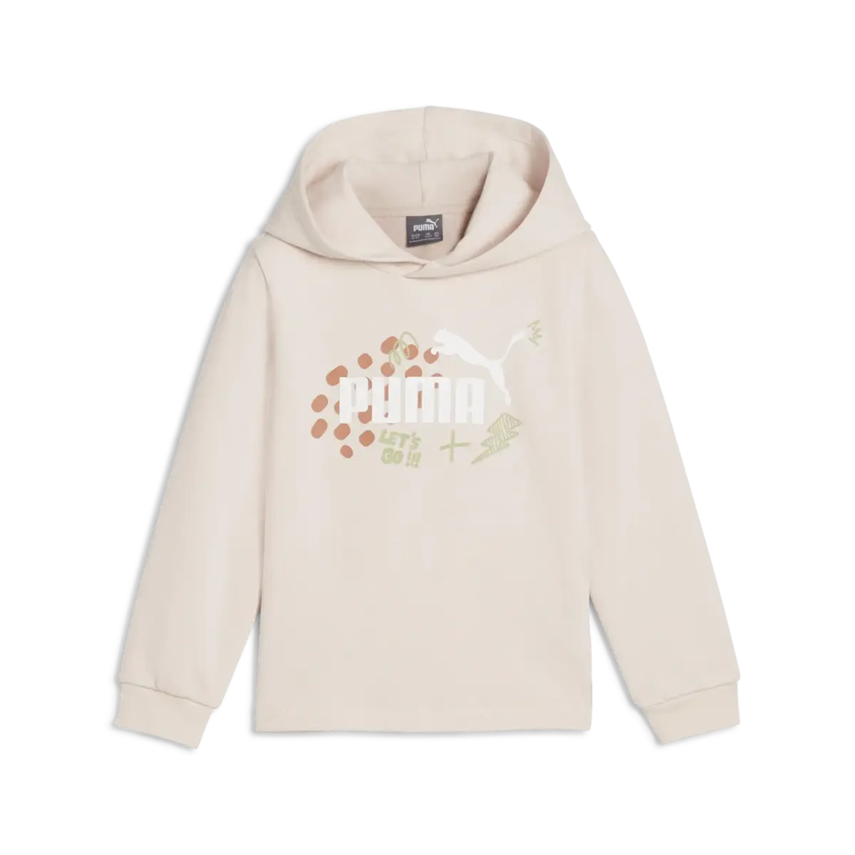 Puma ESS+ PUMA FC Hoodie Bej Çocuk Hoodie