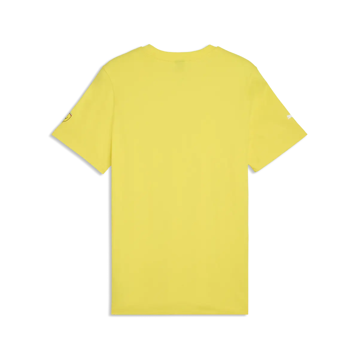 Puma Ferrari Tonal Shield Tee Sarı Erkek T-Shirt
