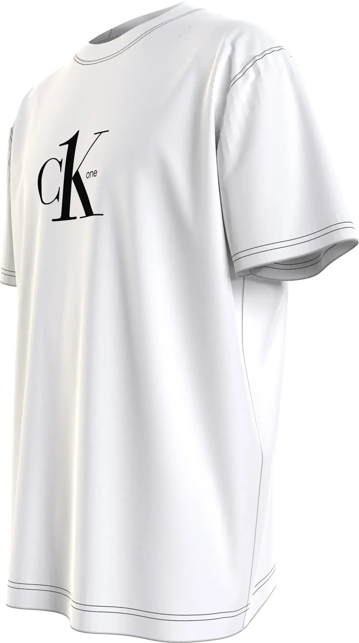 Calvin Klein TEE Erkek Beyaz T-Shirt