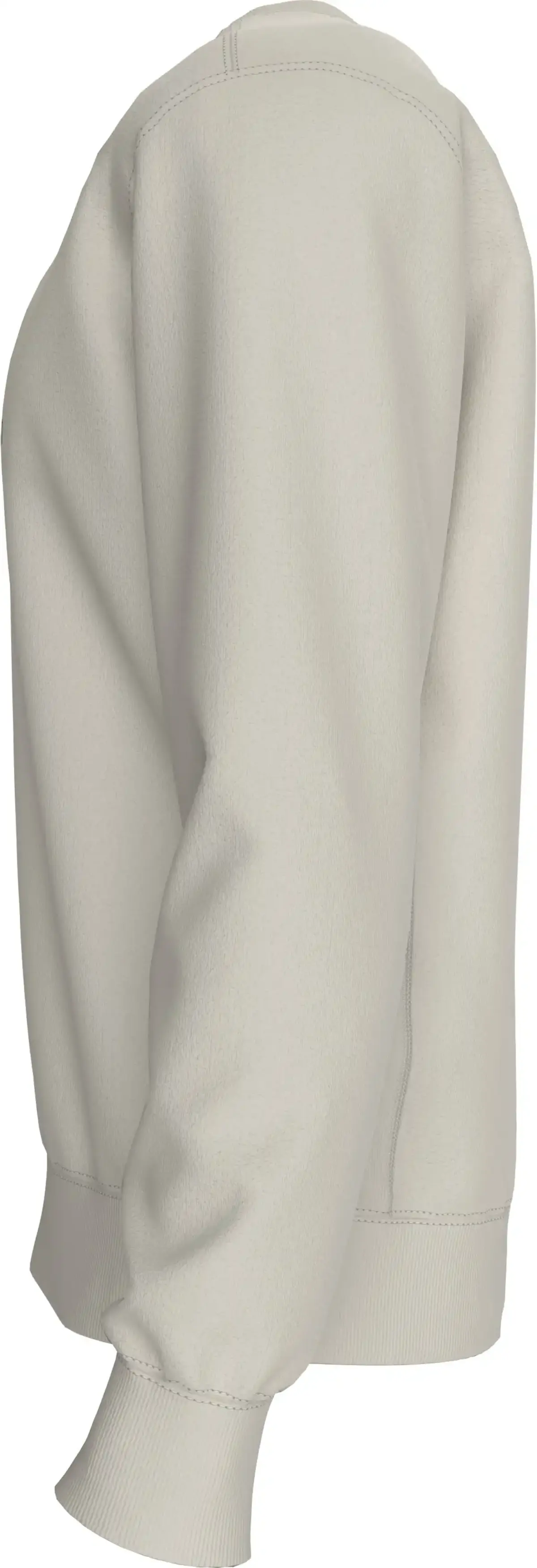 Calvin Klein LS PREMIUM TERRY MON, 67U Krem Erkek Sweatshirt