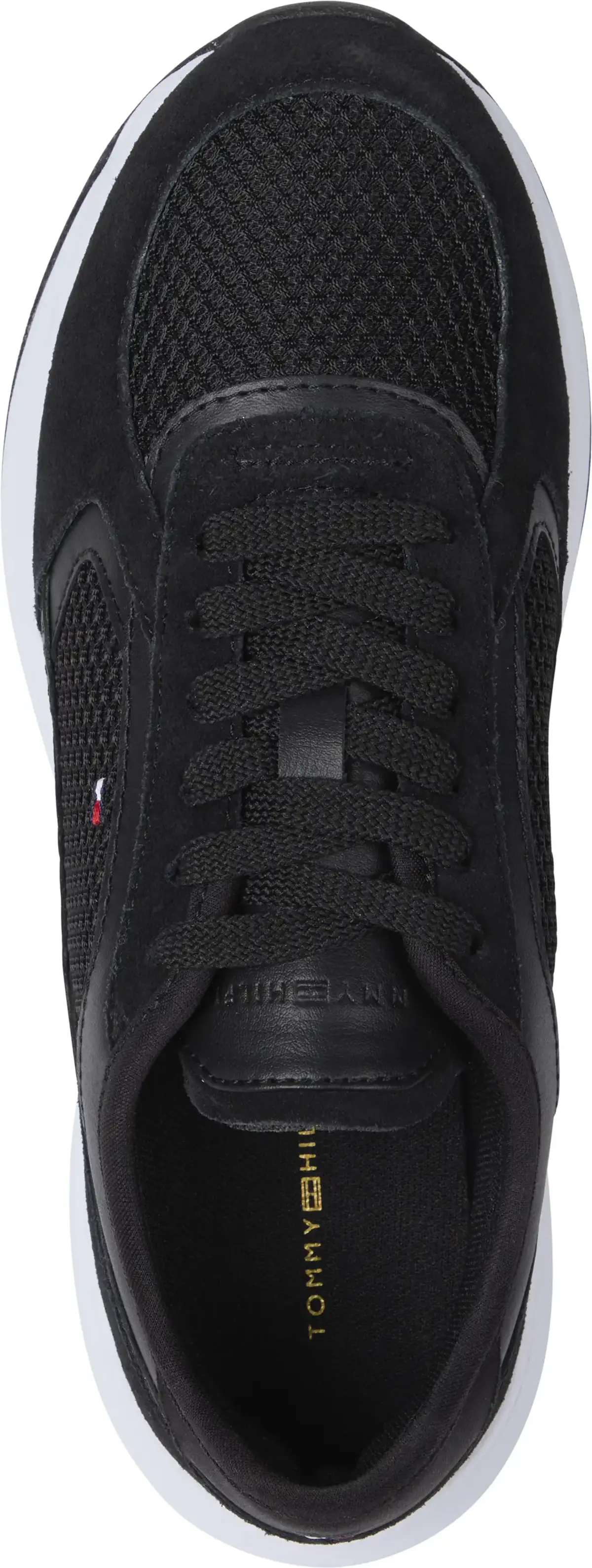 Tommy Hilfiger SPORTY RUNNER, BDS Siyah Kadın Spor Ayakkabı & Sneaker