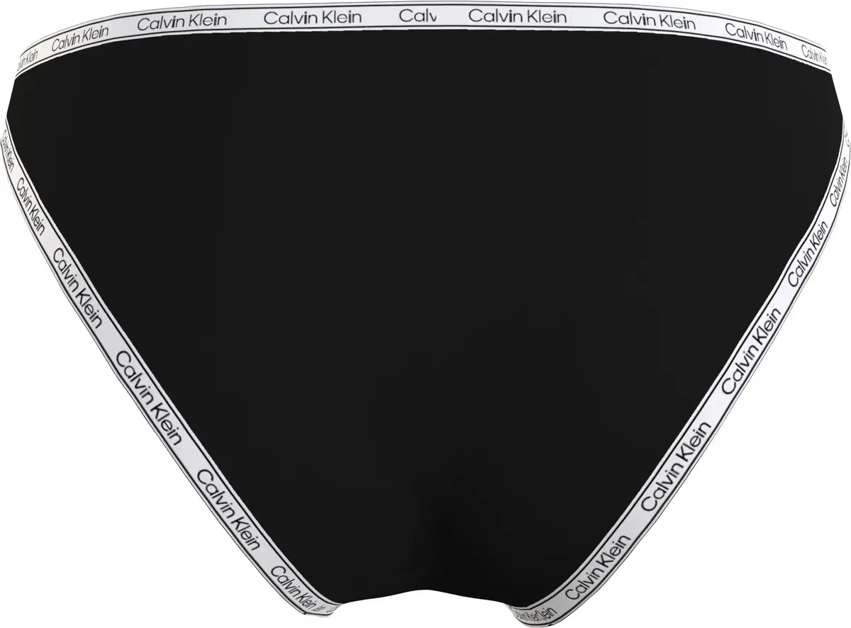 Calvin Klein HIGH LEG CHEEKY BIKI Kadın Siyah Bikini Altı