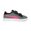 Puma Smash v2 Glitz GlamV PS Gri Çocuk Günlük Spor Ayakkabı