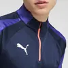Puma IndividualLIGA 1/4 Zip Top Lacivert Erkek T-Shirt