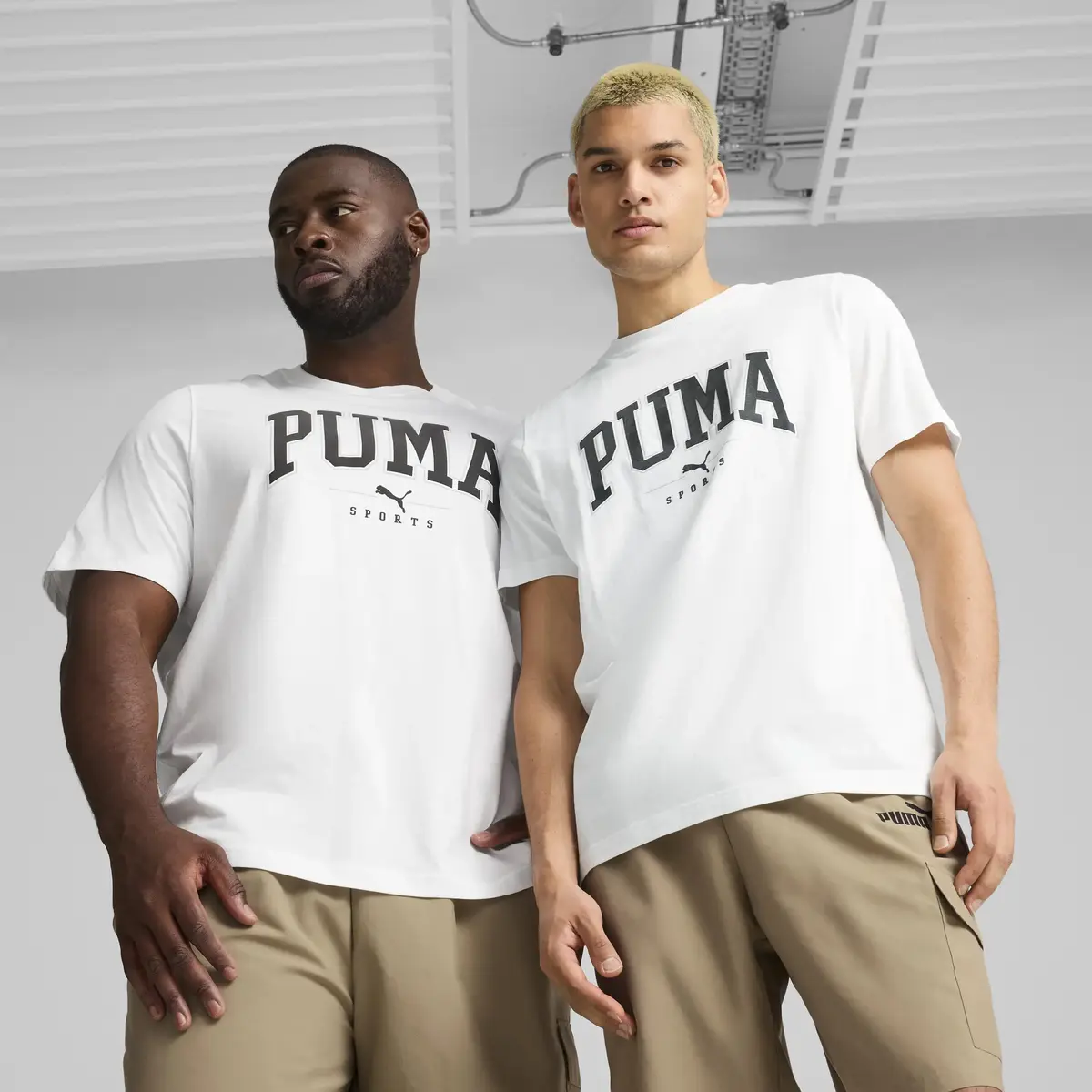 Puma SQUAD Tee Beyaz Erkek T-Shirt