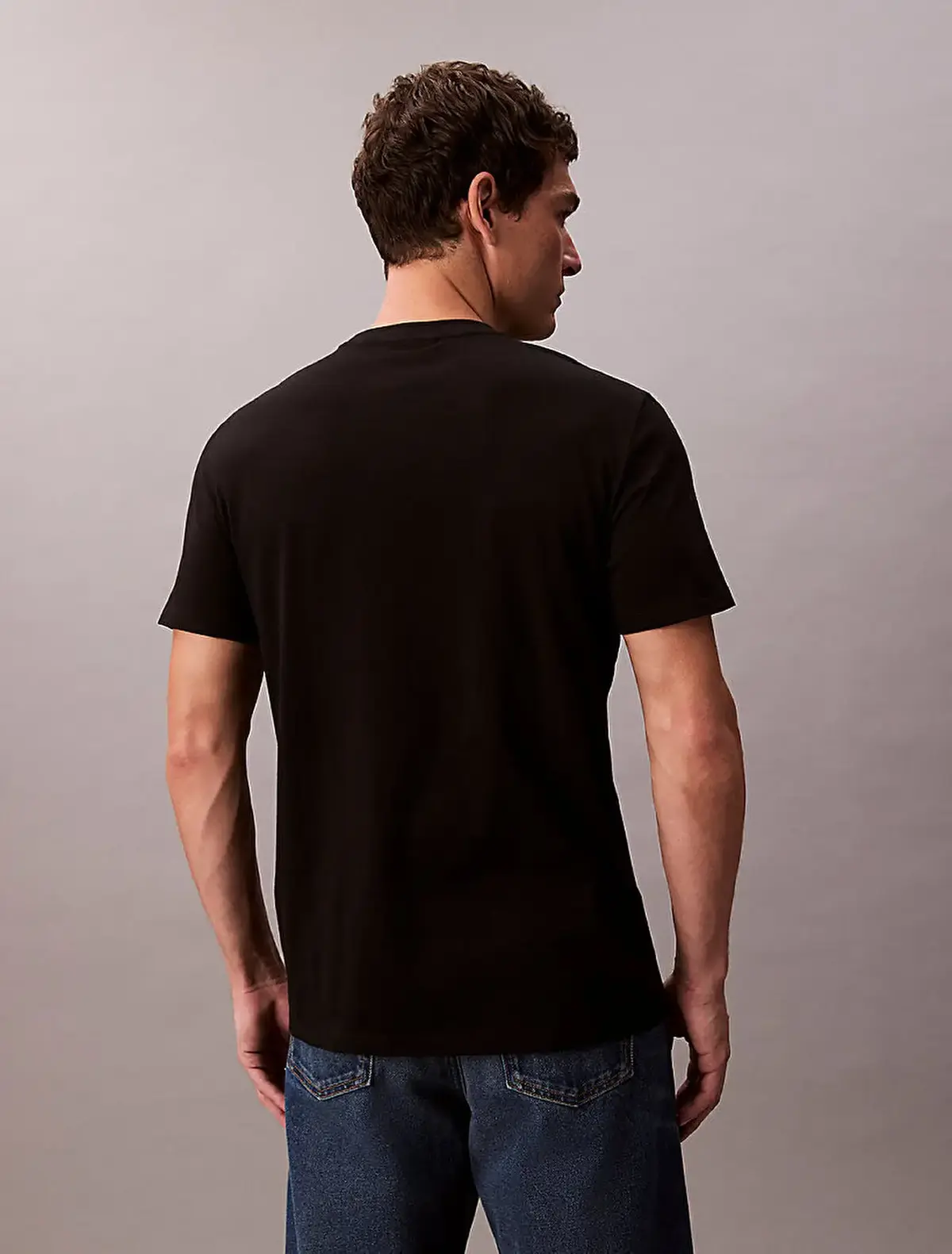 Calvin Klein SS BADGE 30S JERSEY CLASSIC TEE Siyah Erkek Tişört Calvin Klein SS BADGE 30S JERSEY CLASSIC TEE Siyah Erkek Tişört