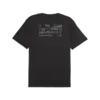 PUMA GRAPHICS RUNNING ILLUSTRATIO Siyah Erkek T-Shirt