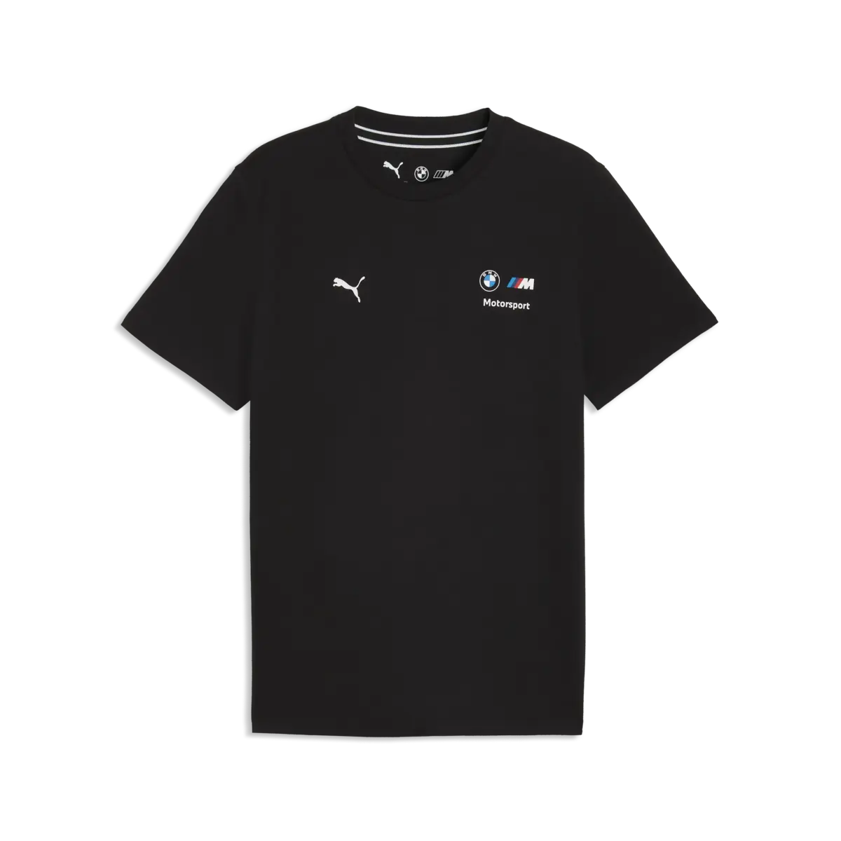 Puma BMW MMS Ess Logo Tee Siyah Erkek T-Shirt & Polo
