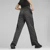 Puma T7 AOP Straight Leg Track Pants Siyah Kadın Eşofman Altı