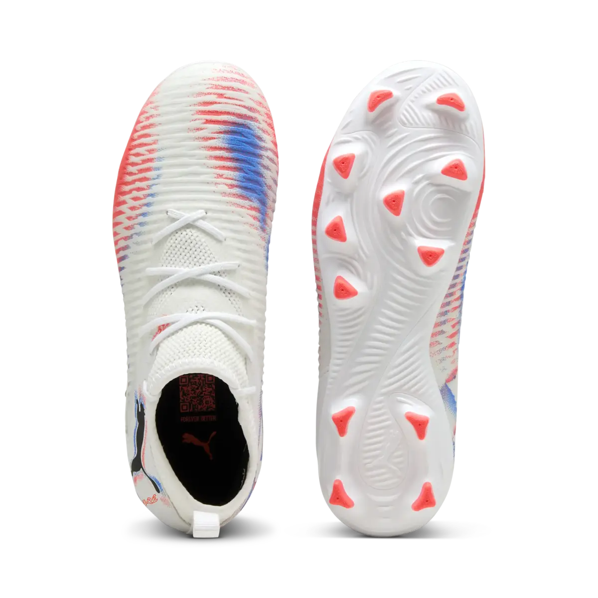 Puma FUTURE 8 MATCH FG/AG Jr Beyaz Erkek Çocuk Krampon