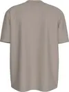 Calvin Klein TEXTURED MONOLOGO TE Erkek Kahverengi T-Shirt