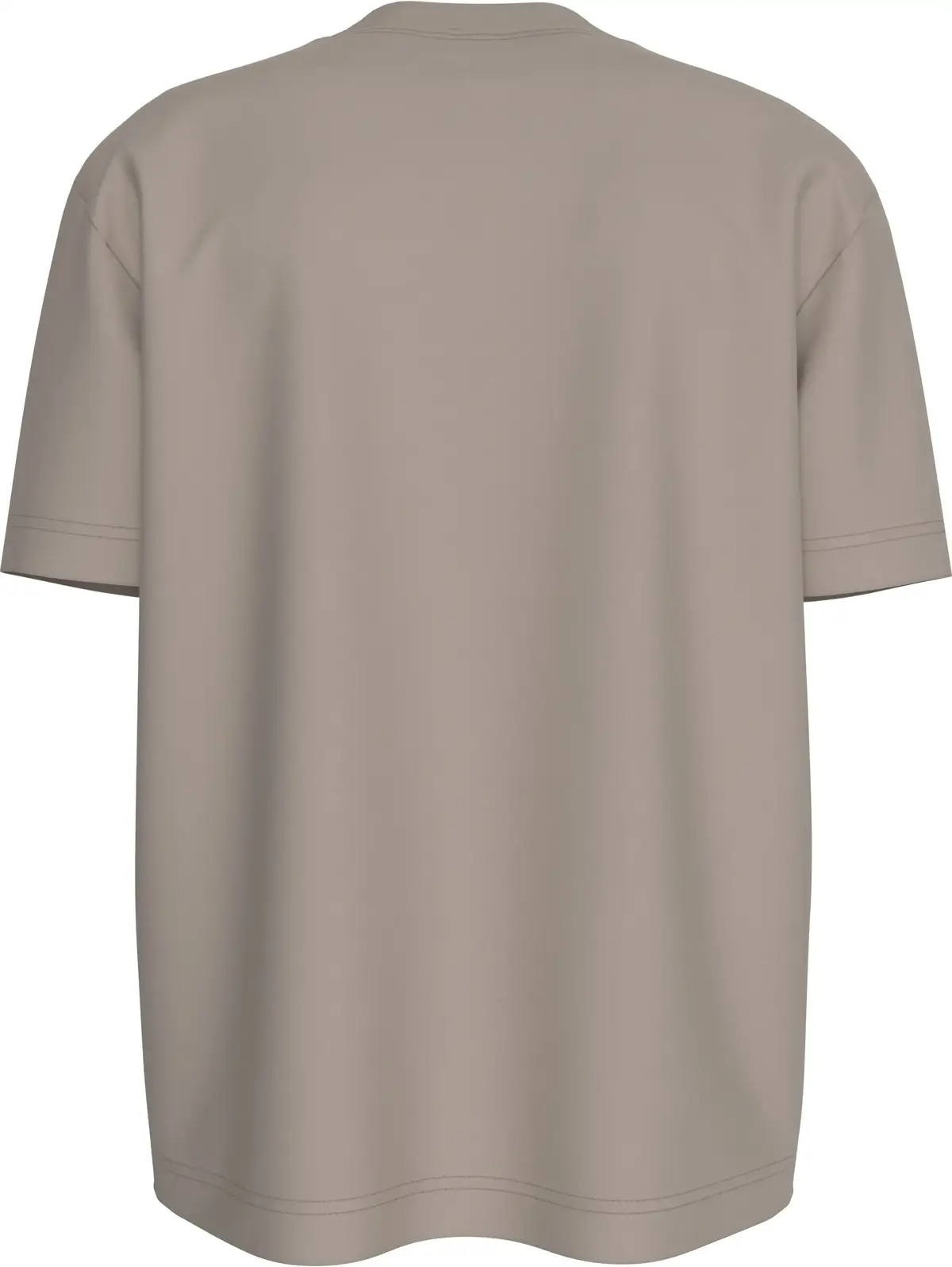 Calvin Klein TEXTURED MONOLOGO TE Erkek Kahverengi T-Shirt