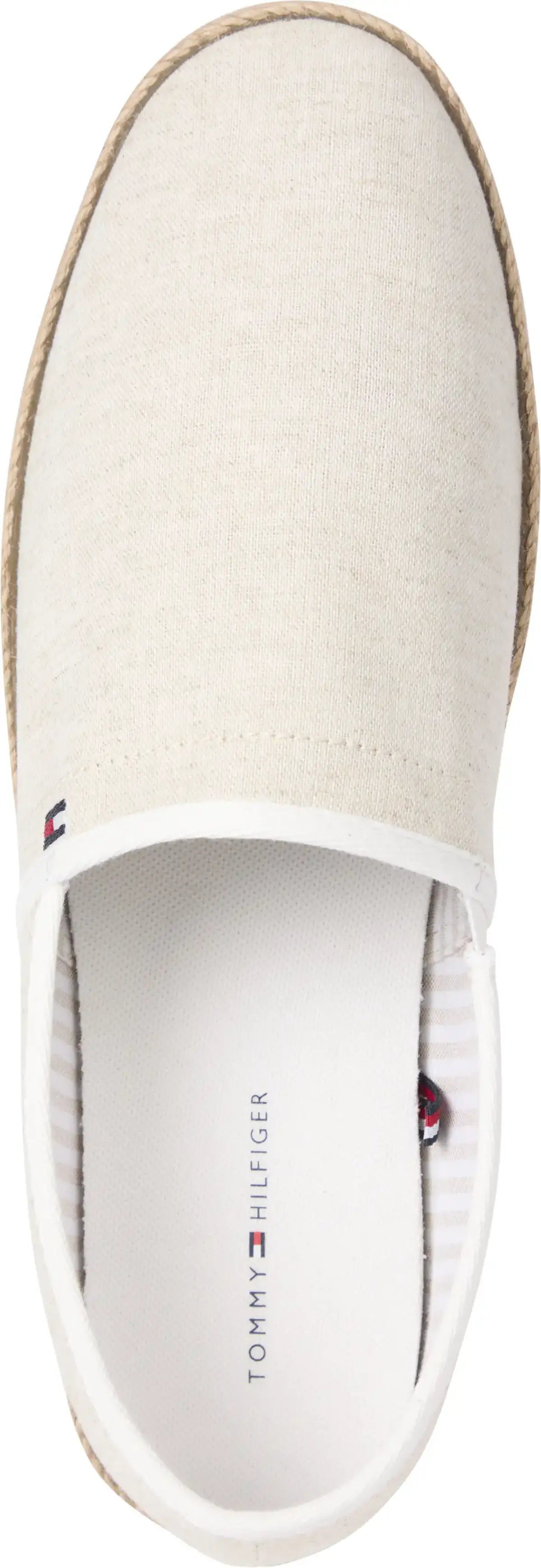 Tommy Hilfiger HILFIGER CHAMBRAY ES, YBL Beyaz Erkek Ayakkabı