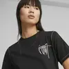 Puma CLASSICS RE:COLLECTION Graphic Tee Siyah Unisex T-Shirt