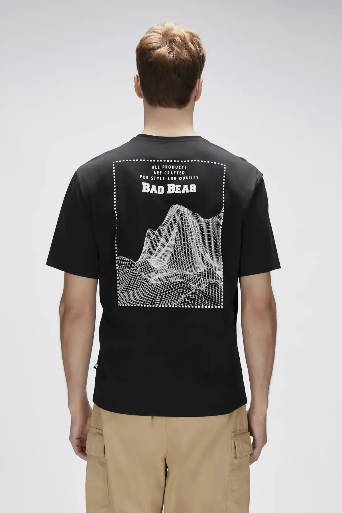 BAD BEAR EDDY T-SHIRT Erkek Siyah T-Shirt