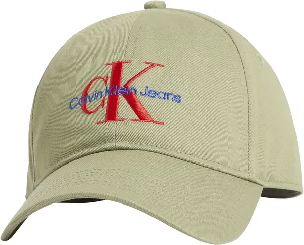 Calvin Klein MONO LOGO EMBRO CAP Erkek Yeşil Şapka