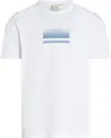 Calvin Klein GRADIENT LOGO T-SHIR, YAF Beyaz Erkek T-Shirt & Polo