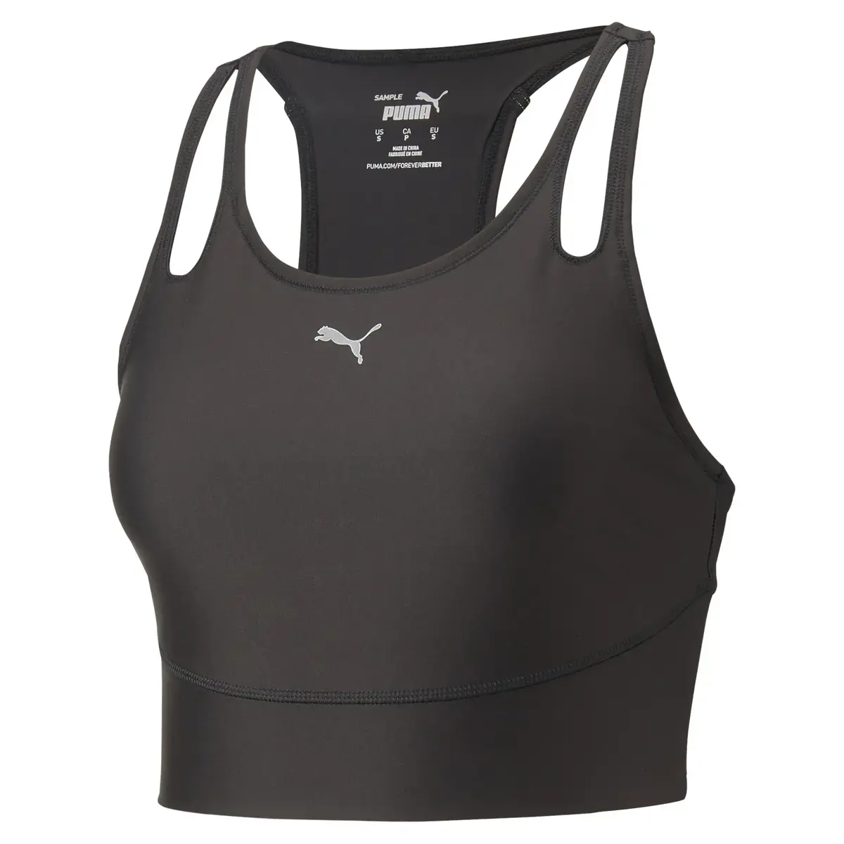 Puma RUN ULTRAFORM CROP TANK W Siyah Kadın Tank / Kolsuz Üst