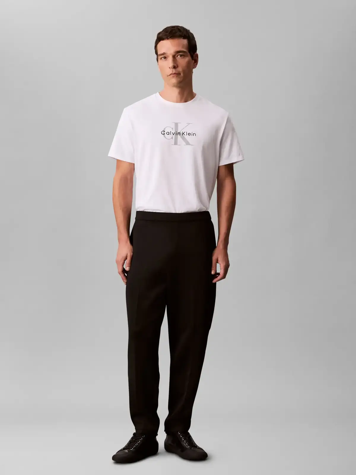 Calvin Klein HEAVY TRICOT PANT Siyah Erkek Pantolon