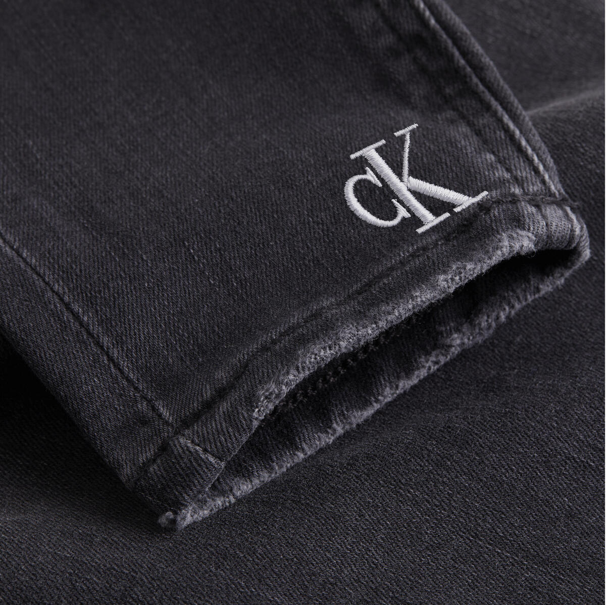 Calvin Klein HIGH RISE SUPER SKIN Kadın Antrasit Kot Pantolon