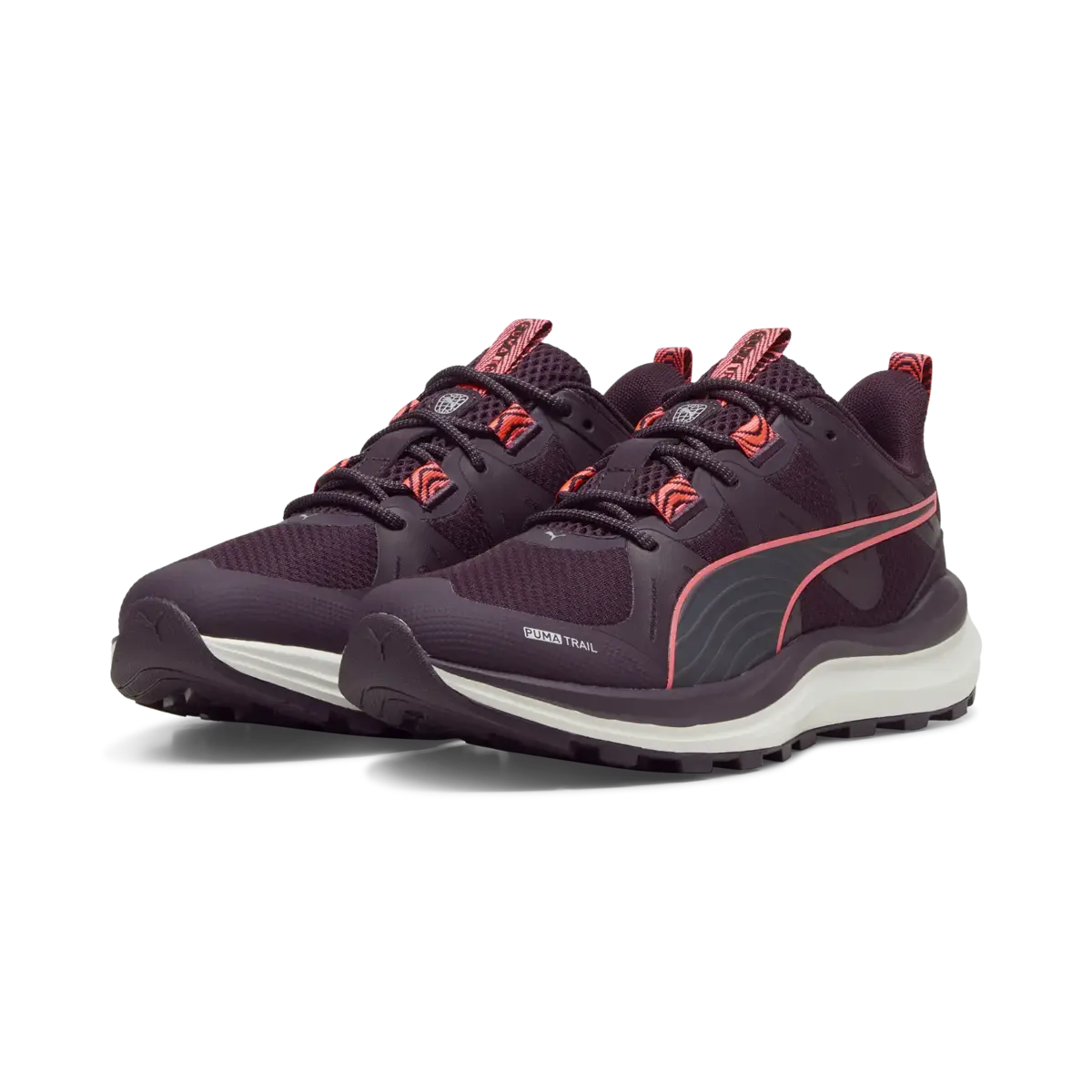 Puma Reflect Lite Trail Bordo Erkek Yürüyüş ve Koşu Ayakkabısı