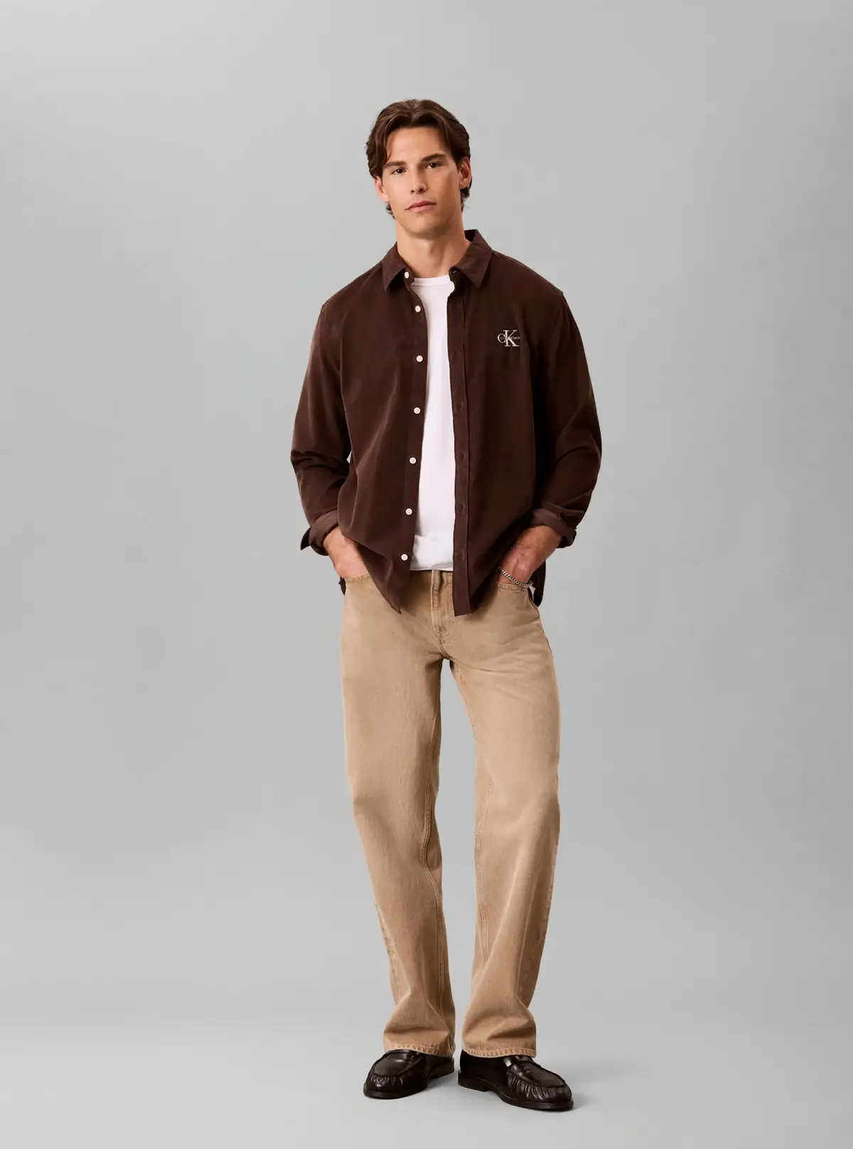 LS CORDUROY EASY SHI, WFM