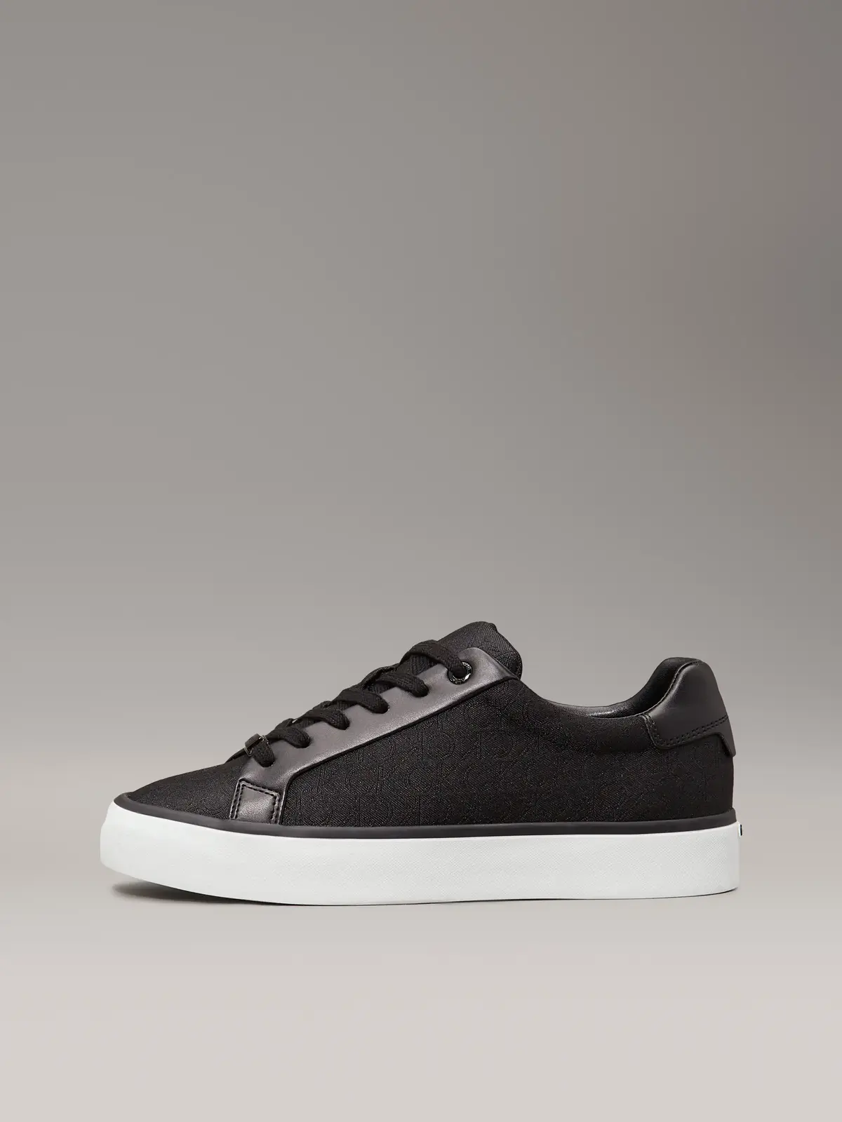 Calvin Klein VULC LACE UP - JACQ, BEH Siyah Kadın Spor Ayakkabı & Sneaker