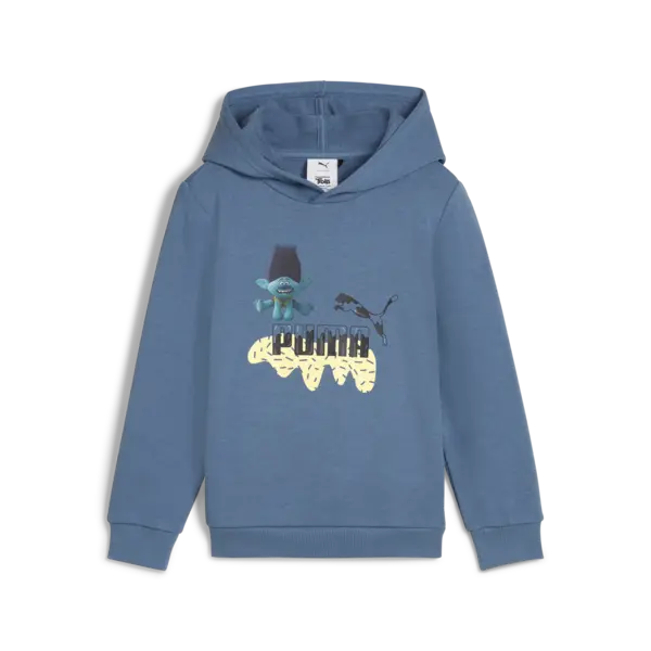 Puma X TROLLS Hoodie Mavi Erkek Çocuk Hoodie