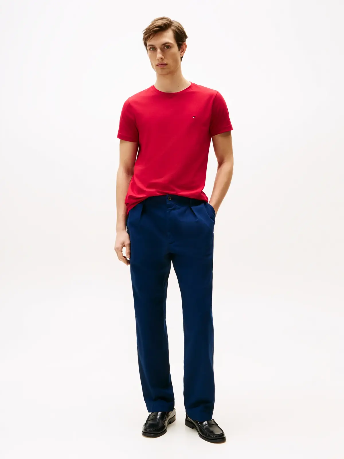 STRETCH SLIM FIT TEE, XLD
