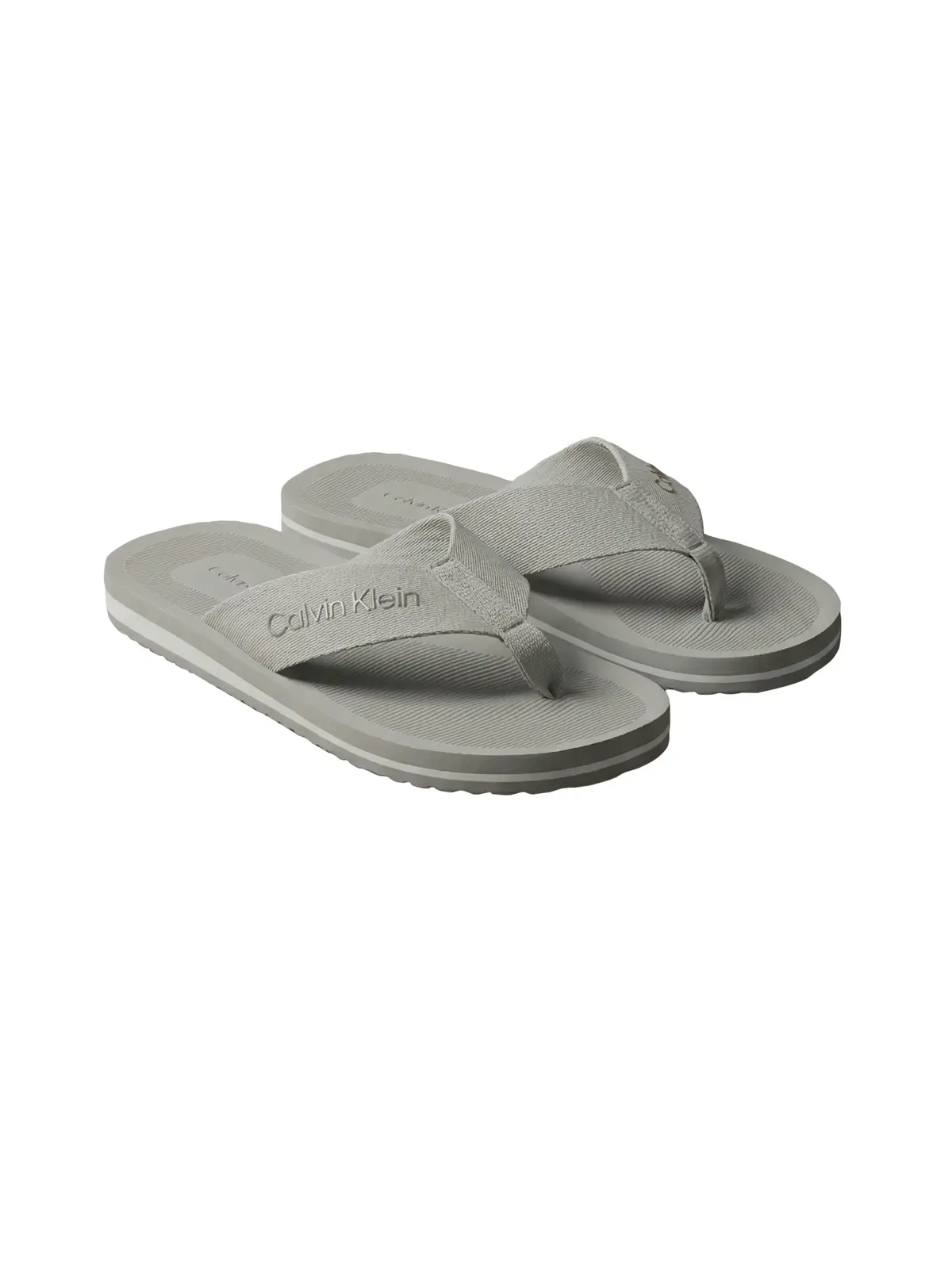 Calvin Klein CITY THONG SLIDE Gri Erkek Parmak Arası Terlik