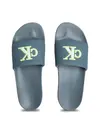 Calvin Klein SLIDE JELLY MONO PU, 02M Mavi Erkek Terlik