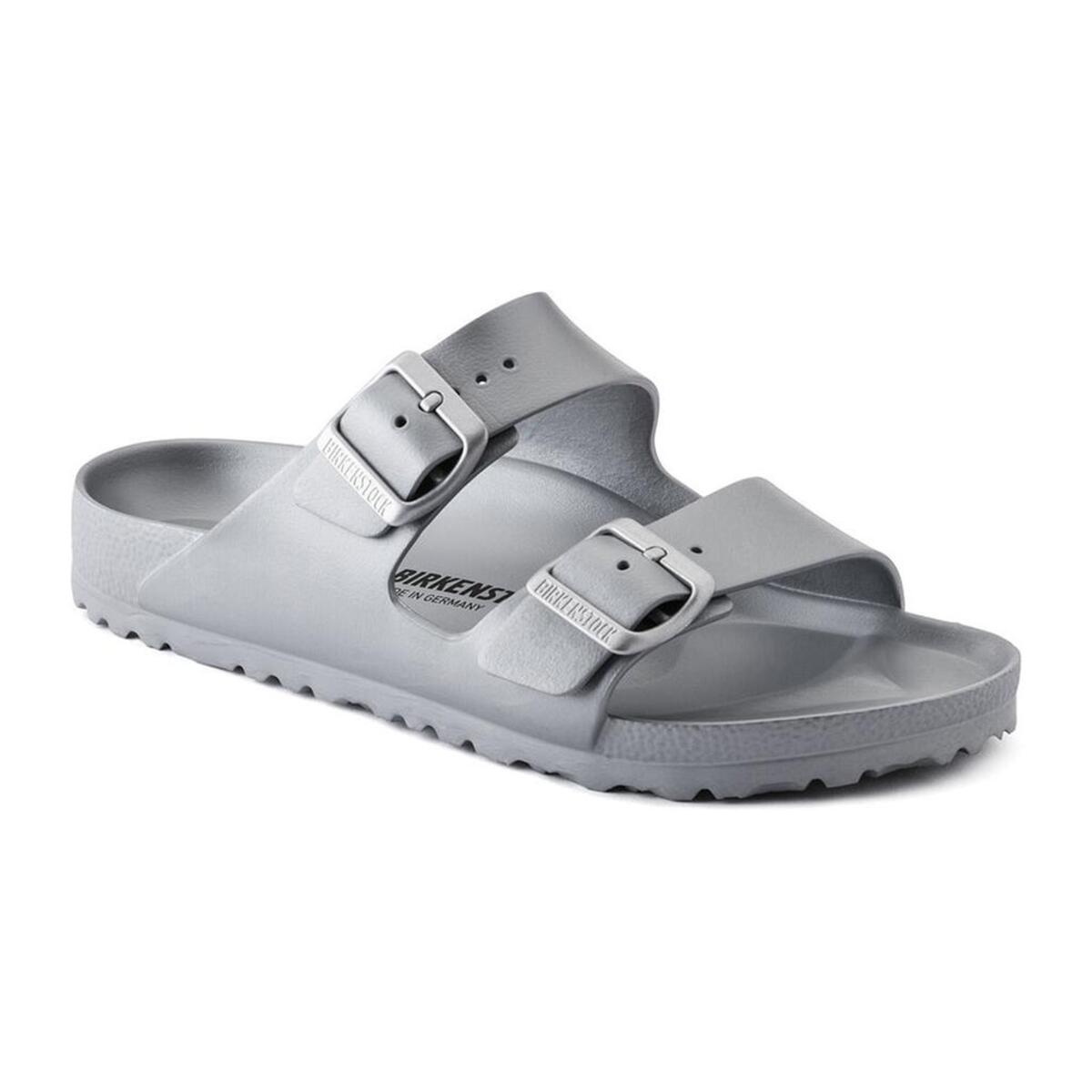 Birkenstock ARIZONA EVA METALLIC Gri Kadın Çift Bantlı Terlik