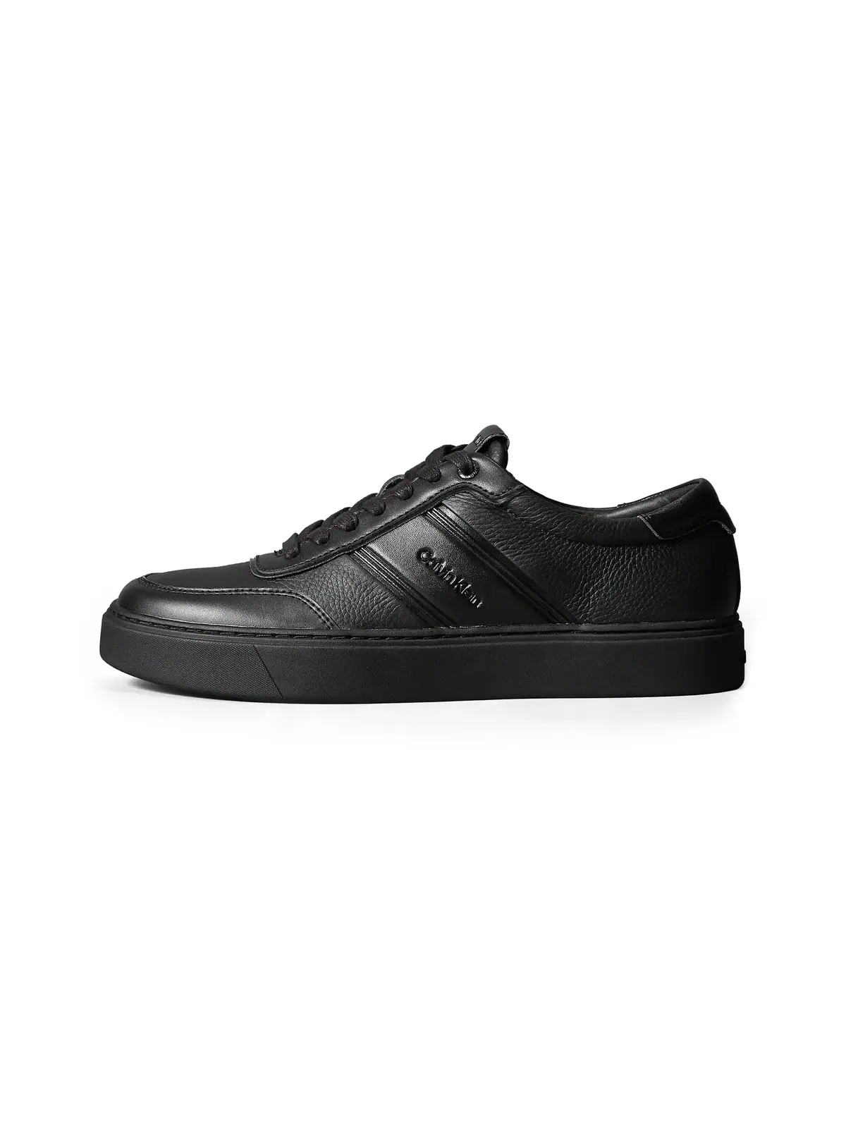 Calvin Klein CLEAN CUP LOW LACE T, 0GJ Siyah Erkek Spor Ayakkabı