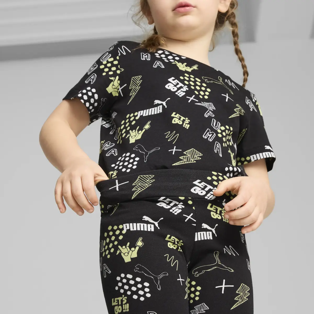 Puma ESS+ FC Leggings Siyah Unisex Tayt