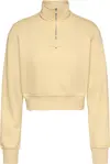 Tommy Hilfiger  TJW REG CRP 1/4ZIP T Kadın Bej Sweatshirt