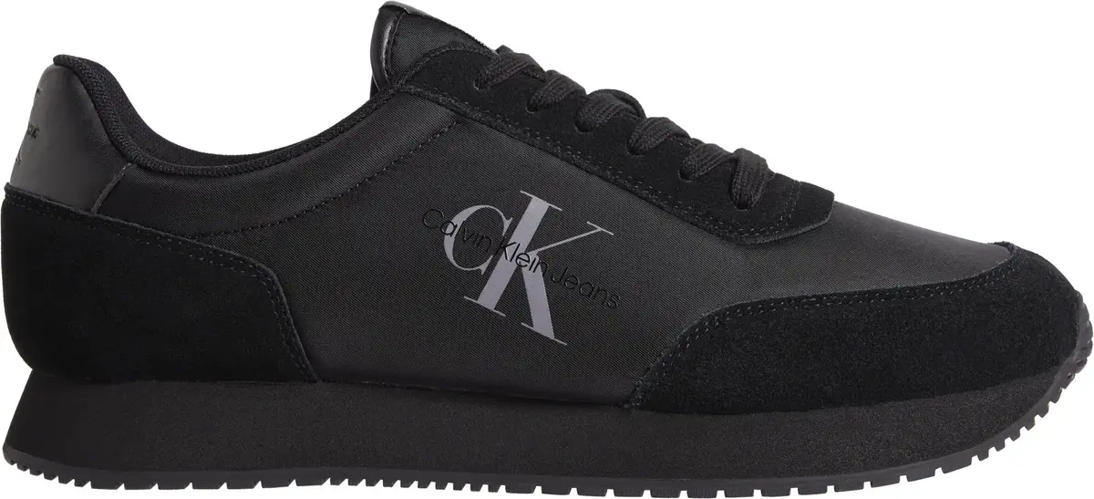 Calvin Klein RETRO RUNNER SU-NY M Erkek Siyah Günlük Spor Ayakkabı