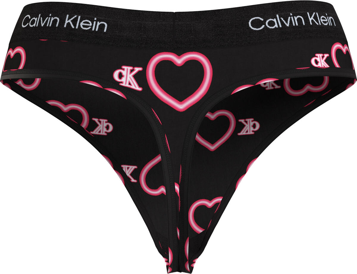 Calvin Klein MODERN THONG Kadın Siyah Tanga