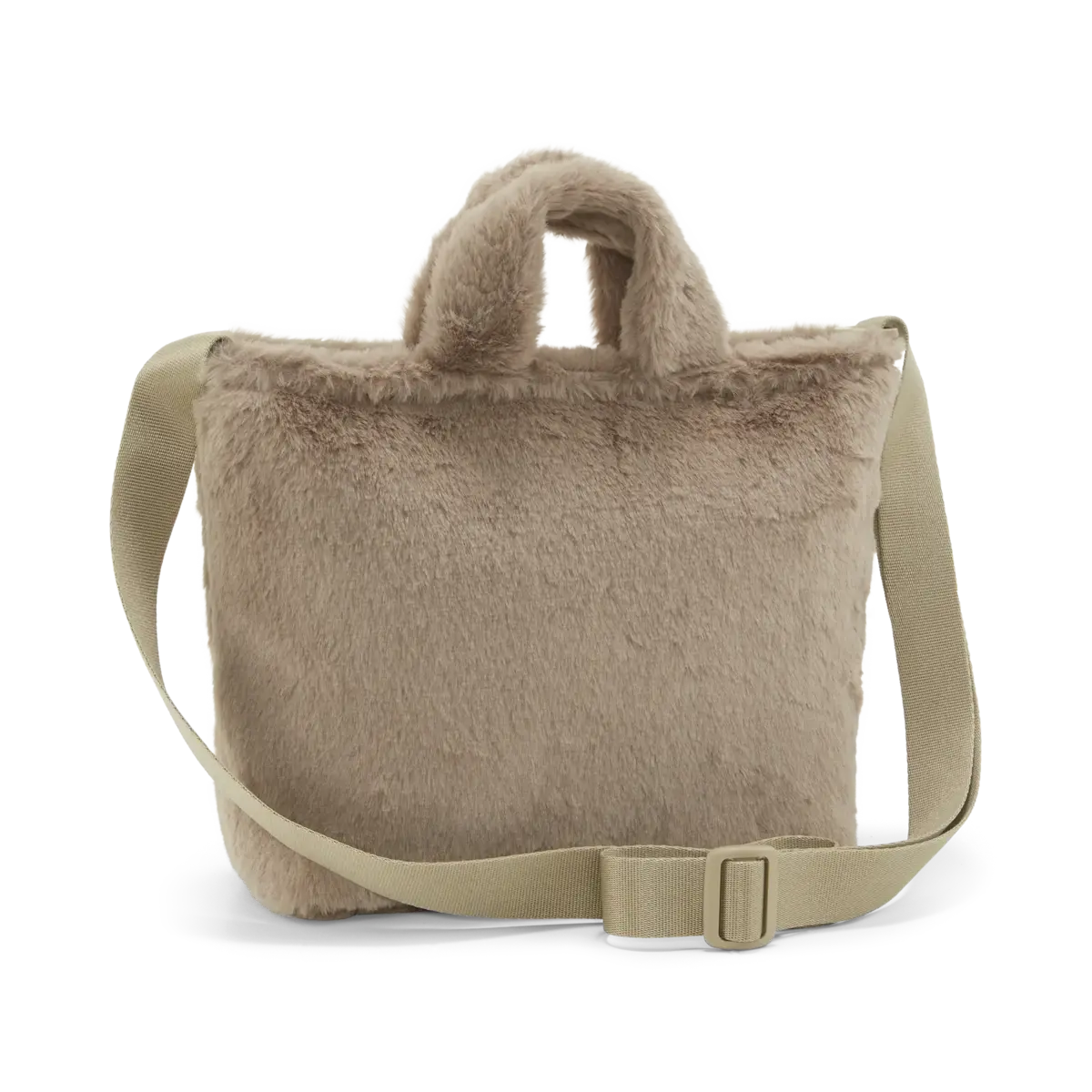 PUMA Core Fur Mini Tote Bag Kadın Kahverengi Omuz Çanta