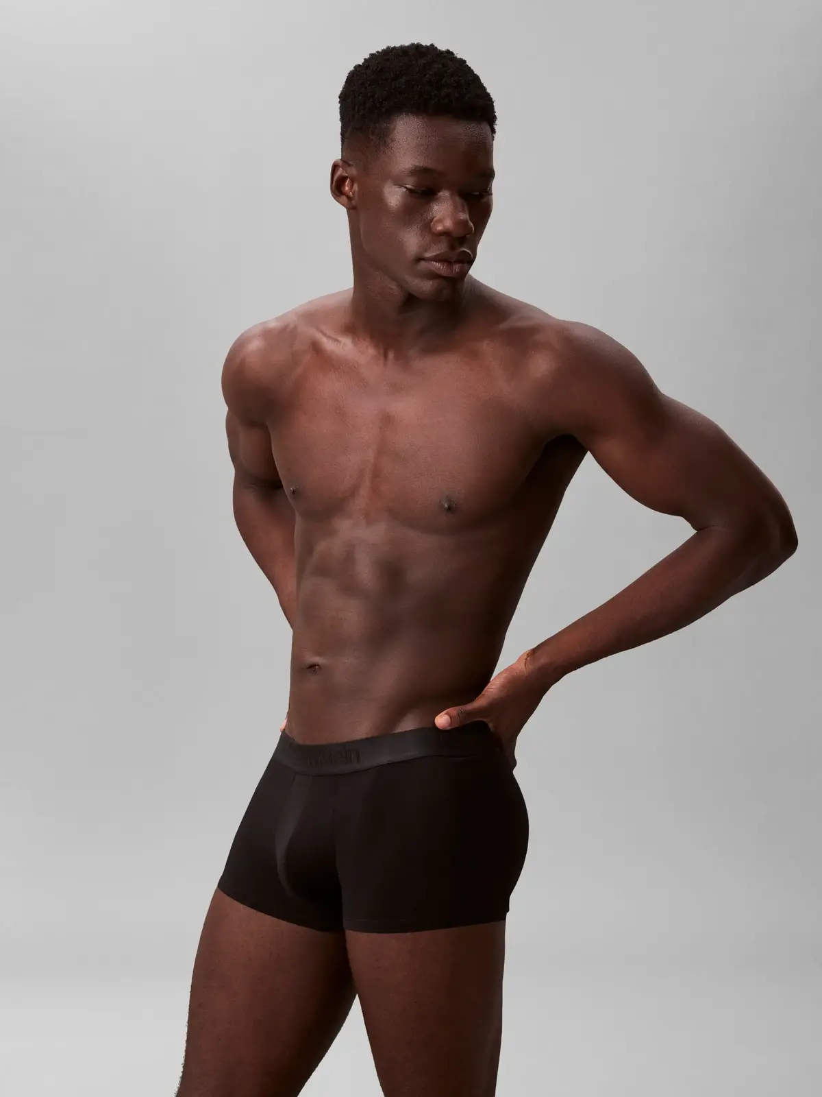 Calvin Klein LOW RISE TRUNK 3PK Siyah Erkek 3lü Boxer Set