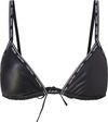 Calvin Klein TRIANGLE-RP Kadın Siyah Bikini Üstü